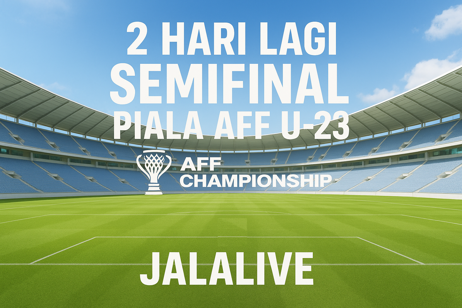 Jalalive : 2 Hari Lagi Menuju Aksi Seru Semifinal Piala AFF U-23 – Siapkan Diri untuk Pertandingan yang Menggembirakan!