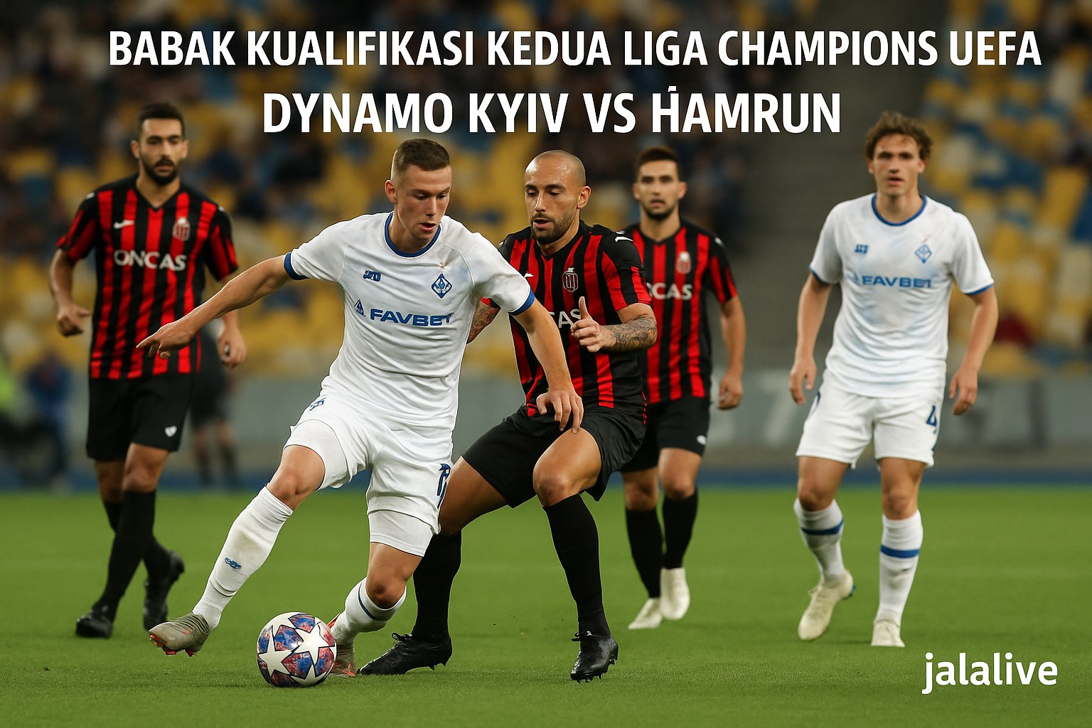 Jalalive: Laga Dynamo Kyiv vs Ħamrun Digelar Dini Hari Ini Pukul 01.00 WIB, Tonton Disini!