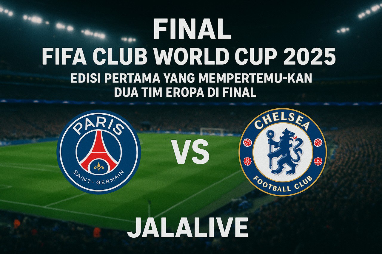 Jalalive Sorot Final FIFA Club World Cup 2025 – Perjalanan Mewah Dua Klub Eropa