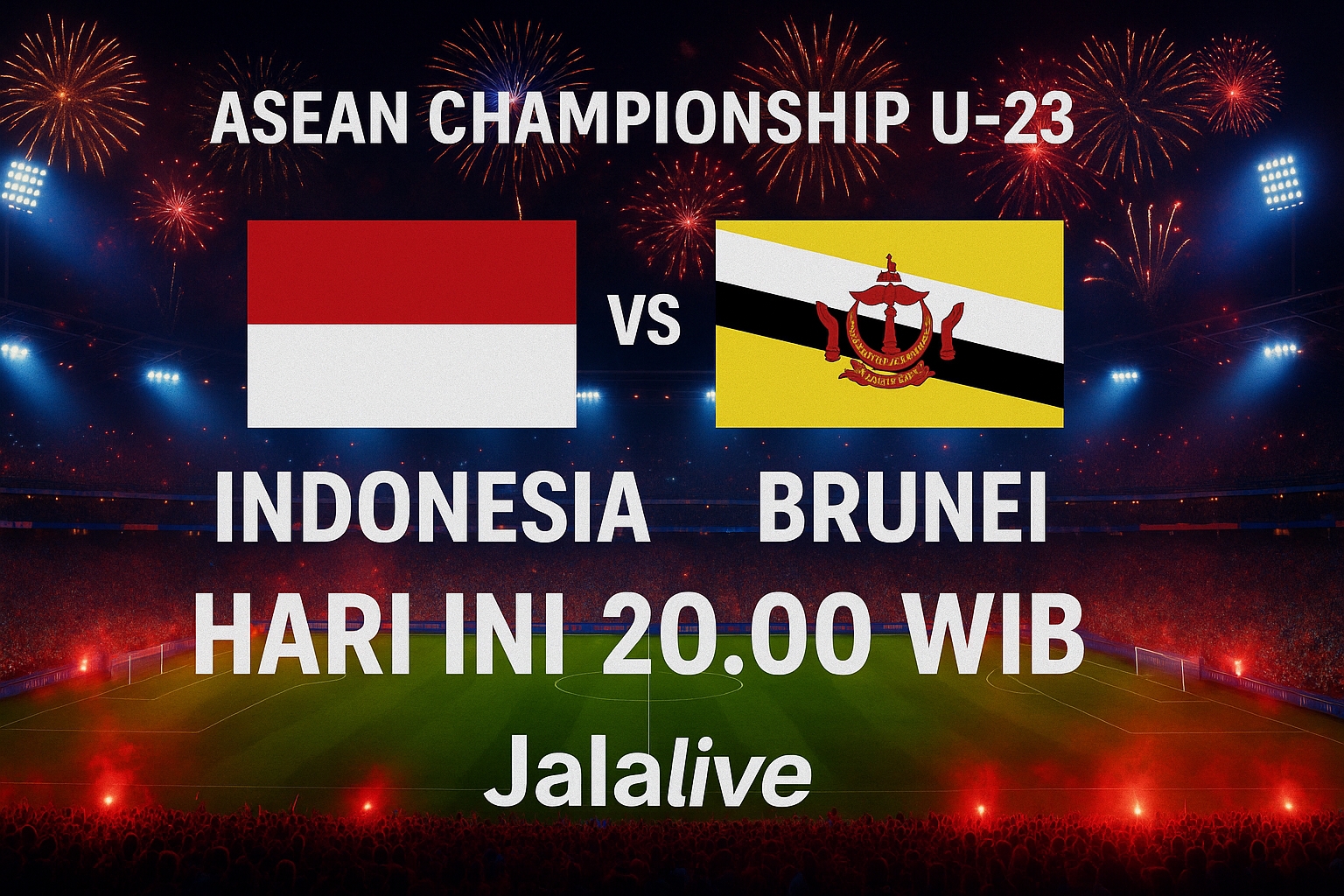 Nonton Live Match Indonesia vs Brunei U-23 di Jalalive Hari Ini – Saksikan Pertarungan Seru!