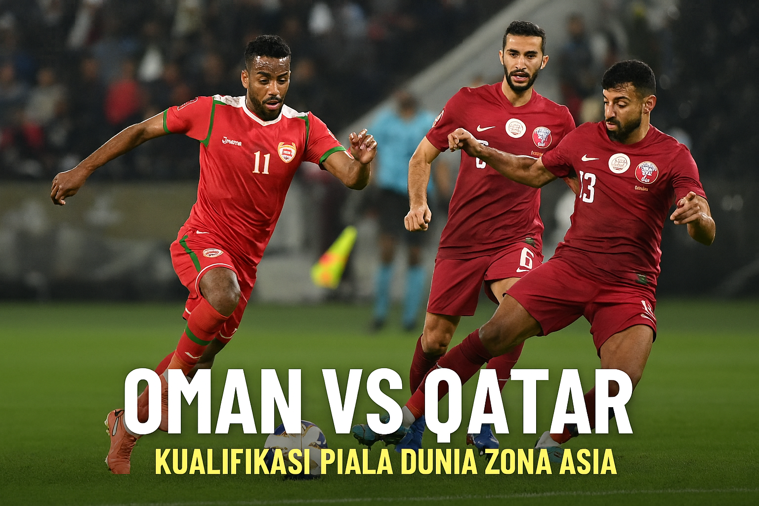 Duel Sengit Oman vs Qatar Kualifikasi Piala Dunia Zona Asia Malam Ini Pukul 22.00 WIB Jalalive – Battling for Glory in the Asian Qualifiers