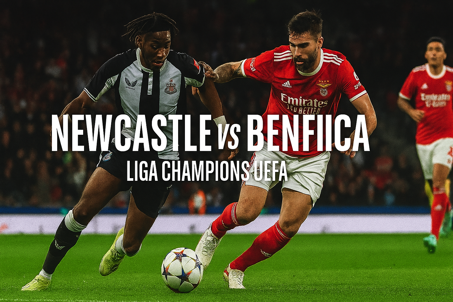 Jadwal Lengkap Jalalive Malam Ini: Newcastle vs Benfica Liga Champions UEFA 2025